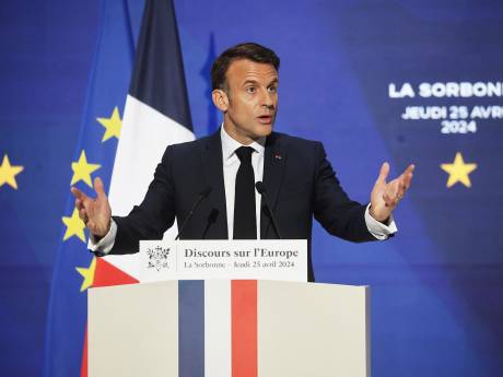 Macron: “Notre Europe est mortelle, elle peut mourir”