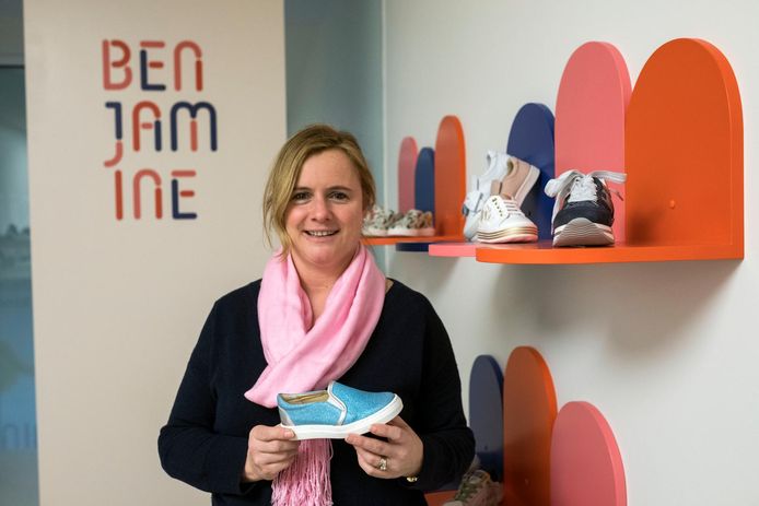 Hannelore Minu is de nieuwe zaakvoerster van schoenwinkel Benjamine.