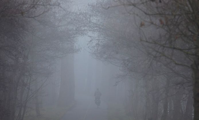 De vrieskou is volgens weerman Ben Lankamp onder meer te danken aan de dichte mist van vandaag.