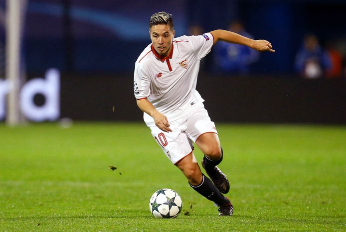 Samir Nasri in actie voor Sevilla.