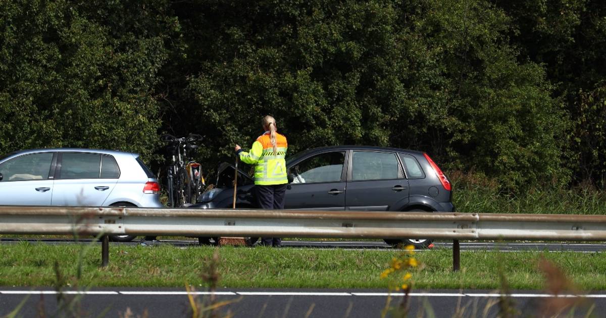 Files op A58 in en uit Zeeland door ongevallen.