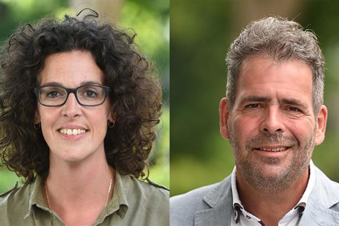 Raadslid Riebert Verheugen (rechts) heeft namens zijn partij Lijst Harry Bakker gevraagd om een onderzoek naar raadslid Femke Selders (links) van Samen Drimmelen.