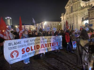 Politie pakt 9 betogers op tijdens protest tegen lezing Filip Dewinter in Gent