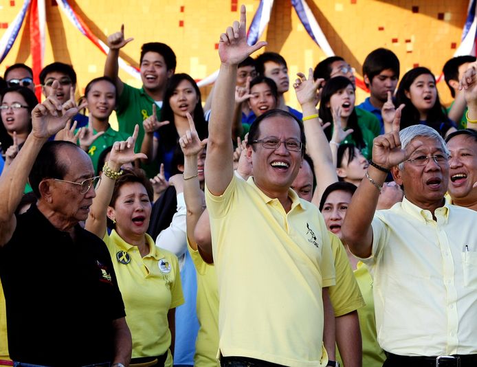 Ex-president Benigno Aquino, hier op een foto uit 2011.
