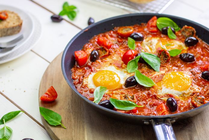 Portugese tomatada met kip.