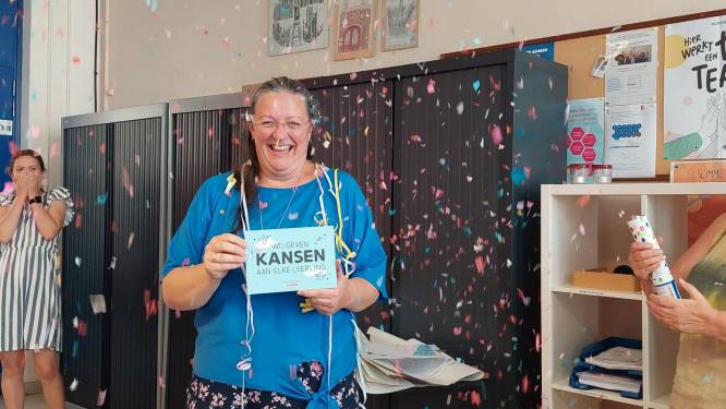 Juf Katelijn (50) van het François Laurentinstituut is genomineerd als leerkracht van het jaar: "Véél geduld en véél lachen”