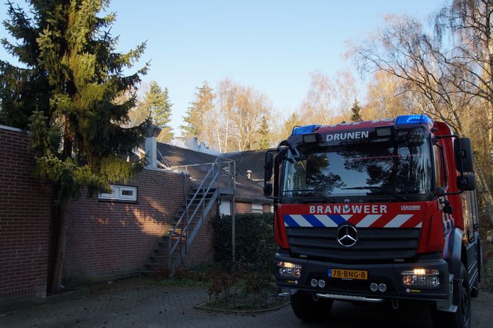 Bij restaurant Duinrand in Drunen woedde een brandje.