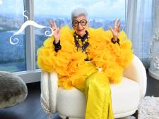 Ze wordt 101 jaar, maar de garderobe van Iris Apfel hangt nog altijd vol met felle kleuren