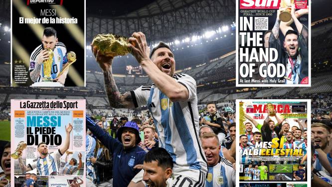 “De voet van God” en “Eindelijk die Heilige Graal”: lyrische wereldpers kroont Lionel Messi tot de beste aller tijden na WK-triomf
