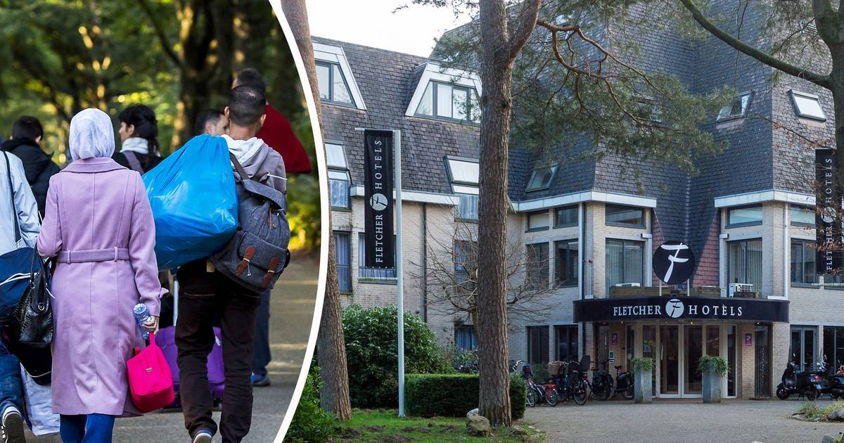 Vandaag vergunning, noodopvang in bekend hotel in Epe. En nu