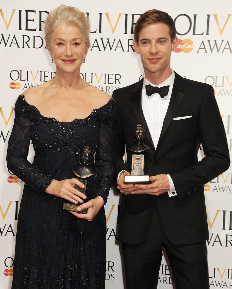 Mirren en Treadaway bij de 'Olivier Awards' Beeld GETTY