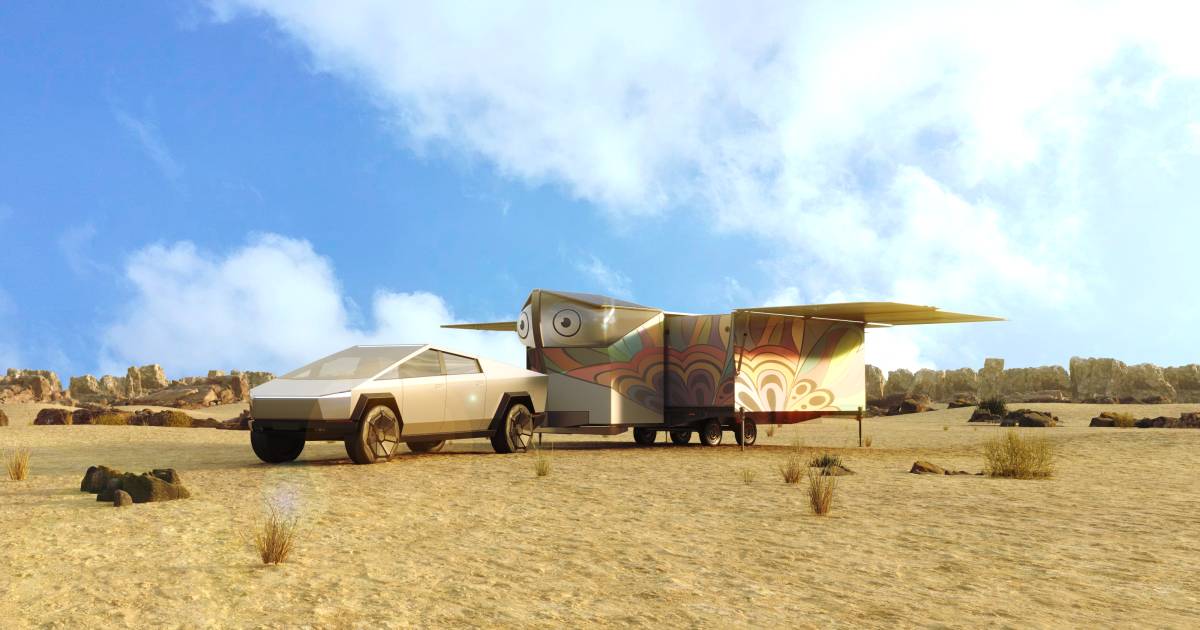 Rondreizende zonnevlinder bezoekt Scheveningen