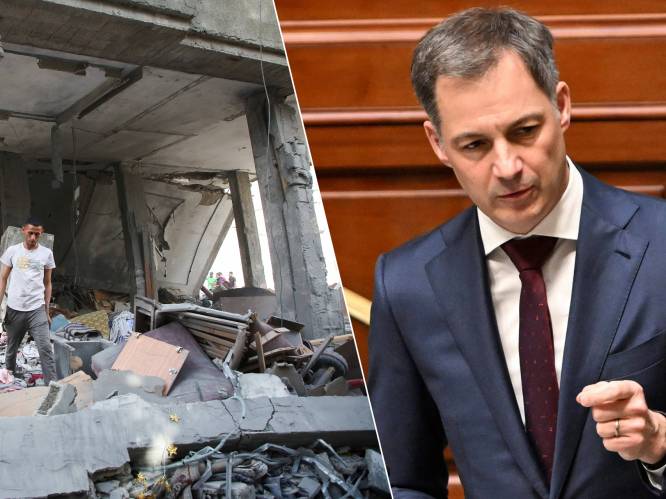 Premier De Croo beschuldigt Israël van dood medewerker Belgisch agentschap en 7-jarig zoontje bij bombardement in Gazastrook