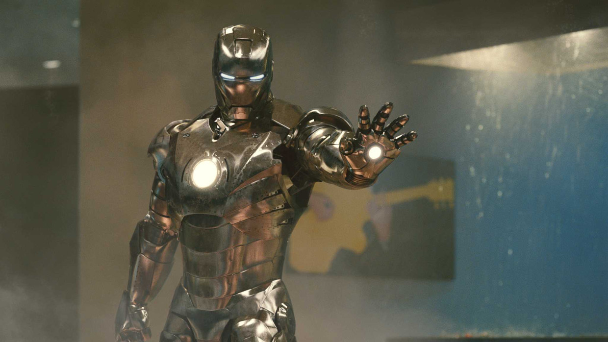 kun je robotpak kopen Robert Downey Jr. draagt Iron Man?