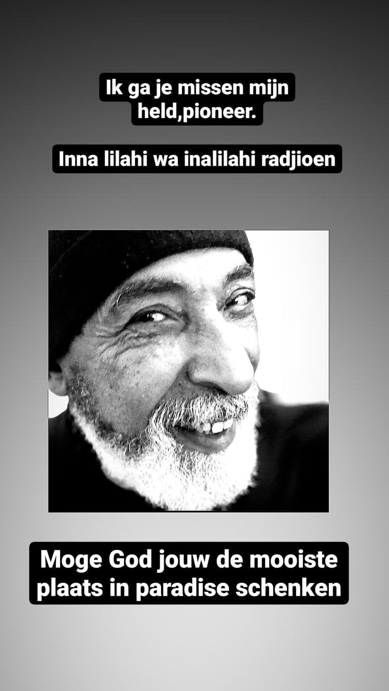 Noureddine Farihi. Beeld Instagram @said.boumazoughe