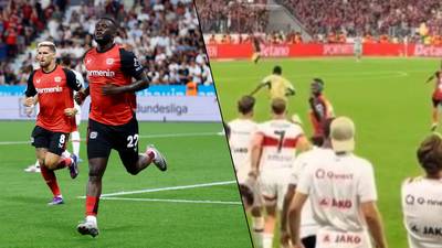 L'ex-Unioniste Boniface suspendu pour un doigt d'honneur en finale de Supercoupe d'Allemagne