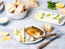 Wat Eten We Vandaag: Gegratineerde kabeljauw met witte asperges