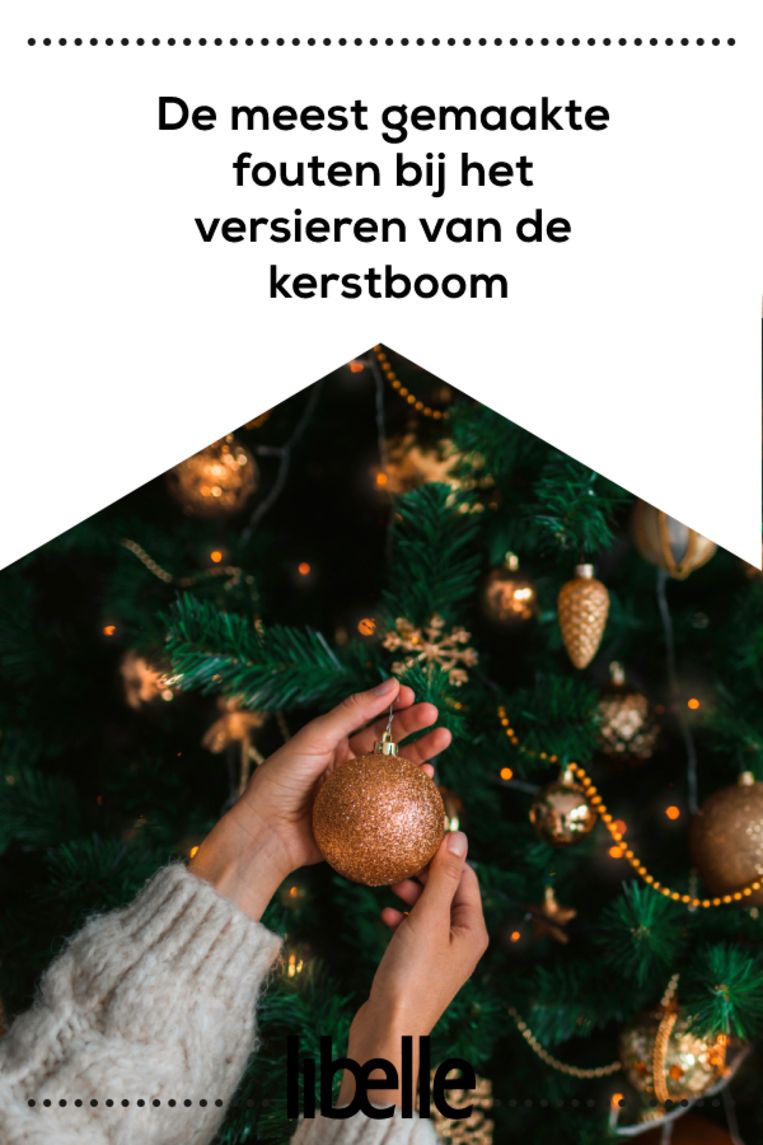 3x De meest gemaakte fouten bij het versieren van de kerstboom