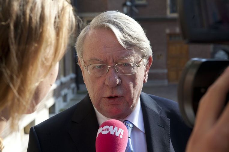 Minister Hillen van Defensie maakt vandaag zijn bezuinigingen bekend. Beeld anp