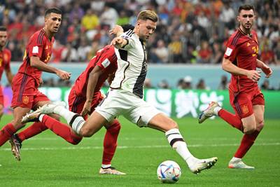 Duitsland veert recht tegen Spanje: goaltjesdief Füllkrug zorgt voor verdiende draw in slotfase