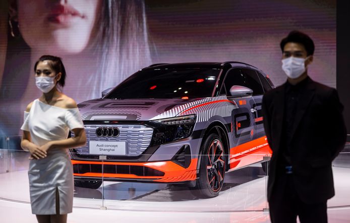 Audi heeft speciaal voor de autoshow van Sjanghai een conceptmodel ontworpen.