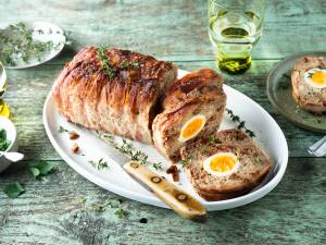 Wat Eten We Vandaag: Gehaktbrood met hele eieren