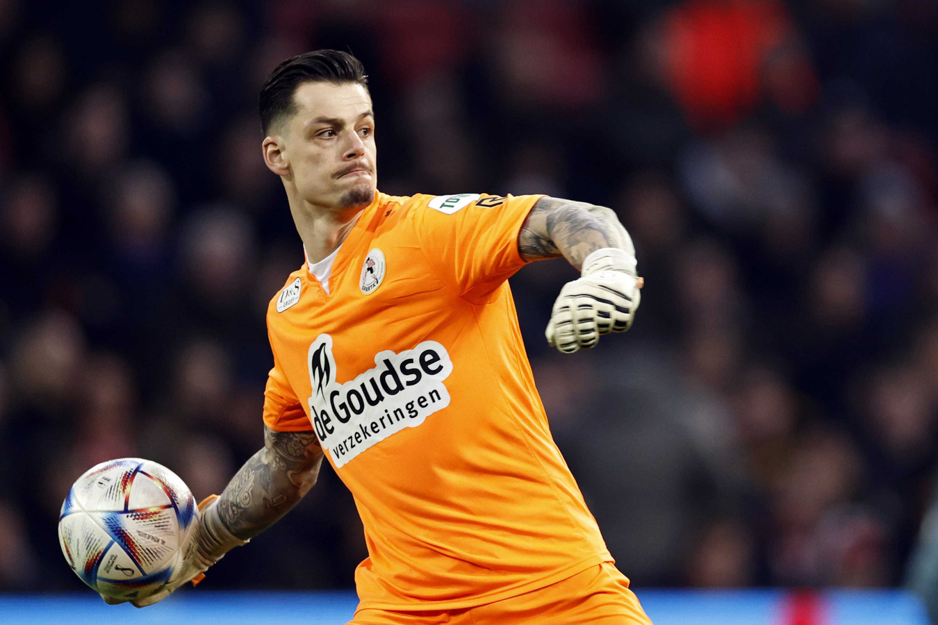 Naam van Spartakeeper Nick Olij valt bij Oranje ‘Een super mooi