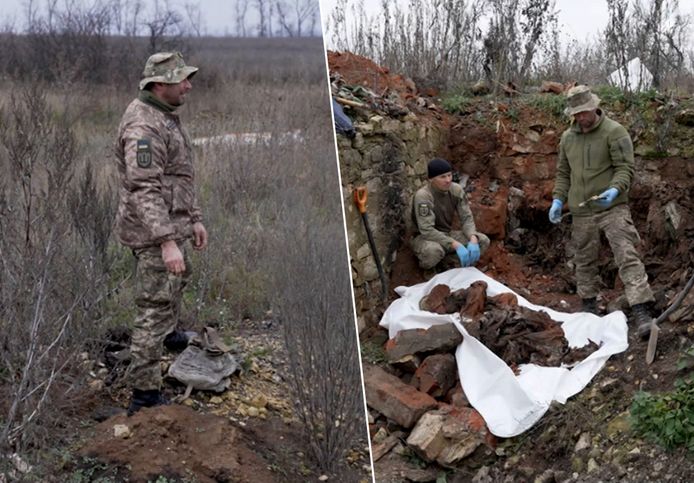 Team zoekt naar vermiste en overleden Oekraïense soldaten