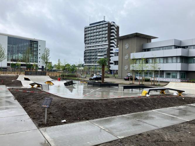 Eindelijk bijna klaar: zo ziet het nieuwe skatepark in Enschede eruit