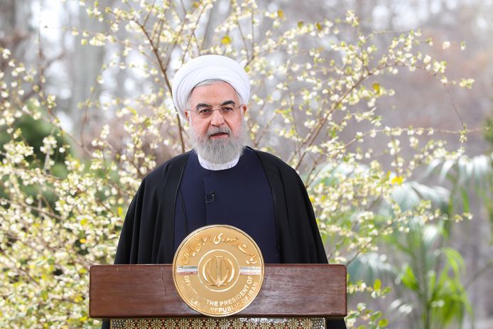 Iraans president Hassan Rouhani.