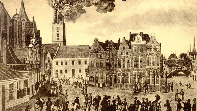 Toen in Zwolle: hoe de Peperbus in brand vloog