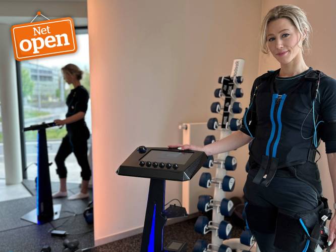 NET OPEN. Katharina (31) opent afslankzaak aan de Sterre: “20 minuten E-fit staat gelijk aan anderhalf uur sporten”