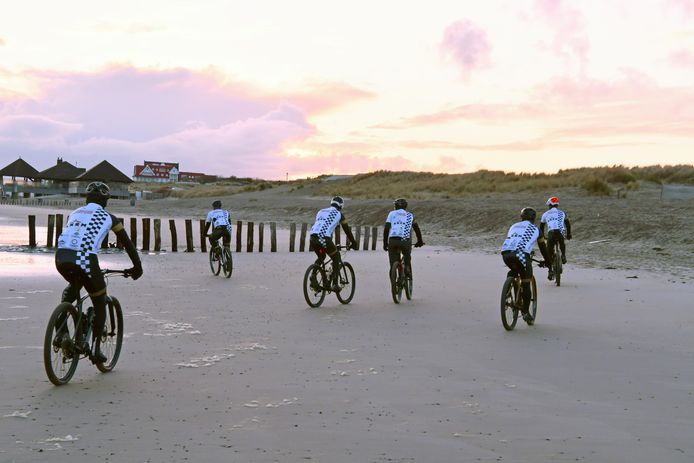 De start afgelopen donderdag in Cadzand.