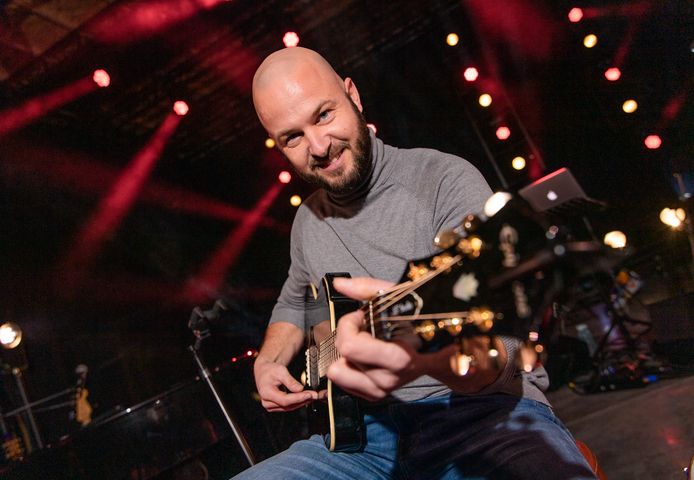 Stan Van Samang bereidt zijn nieuwe theatertournee voor