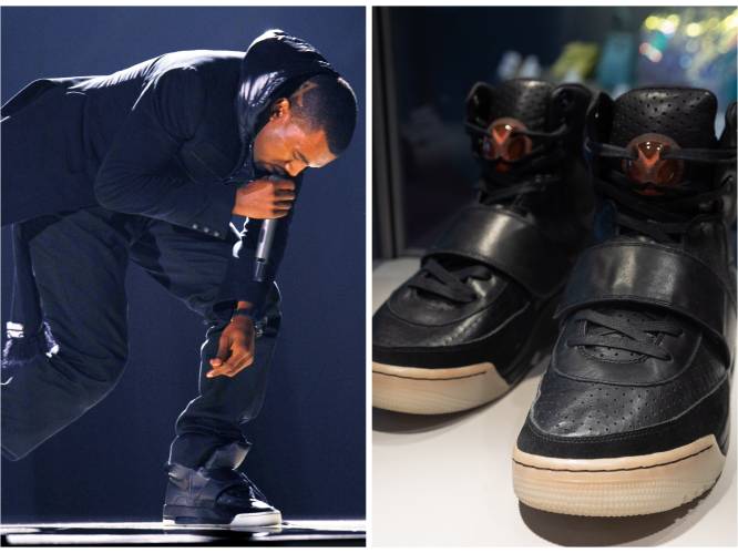 Sneakers Kanye West verkocht voor recordbedrag van 1,8 miljoen dollar