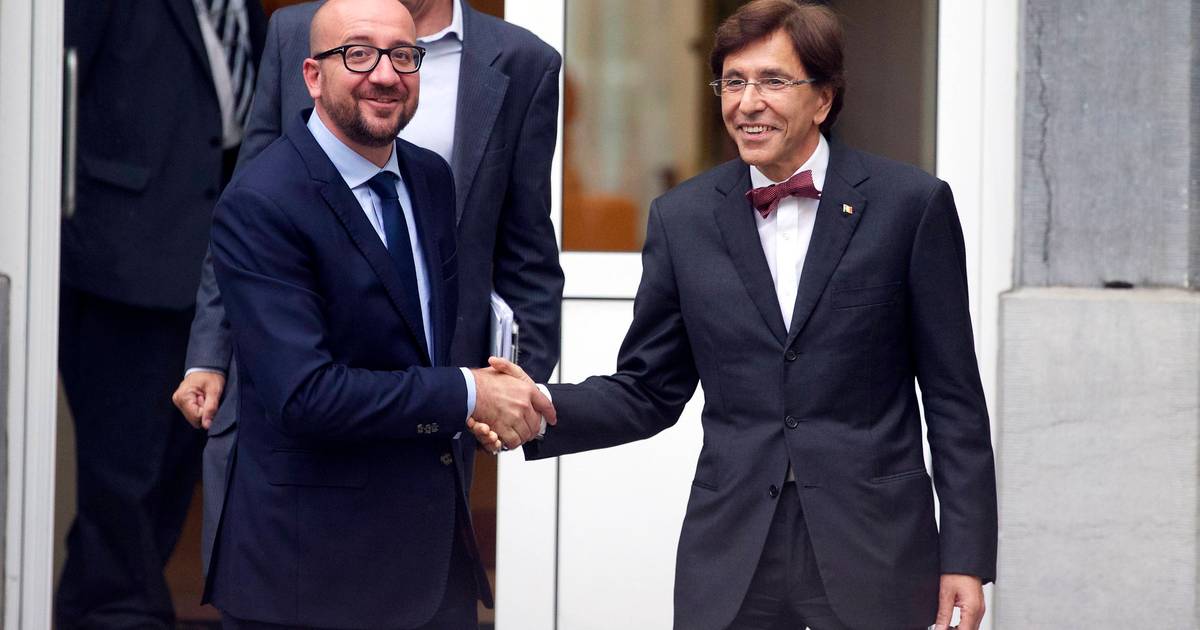 Michel et Di Rupo ont évoqué les relations entre entités | Home | 7sur7.be