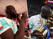 Cigare et pas de danse: Romelu Lukaku euphorique après le sacre de l'Inter en Coupe d'Italie
