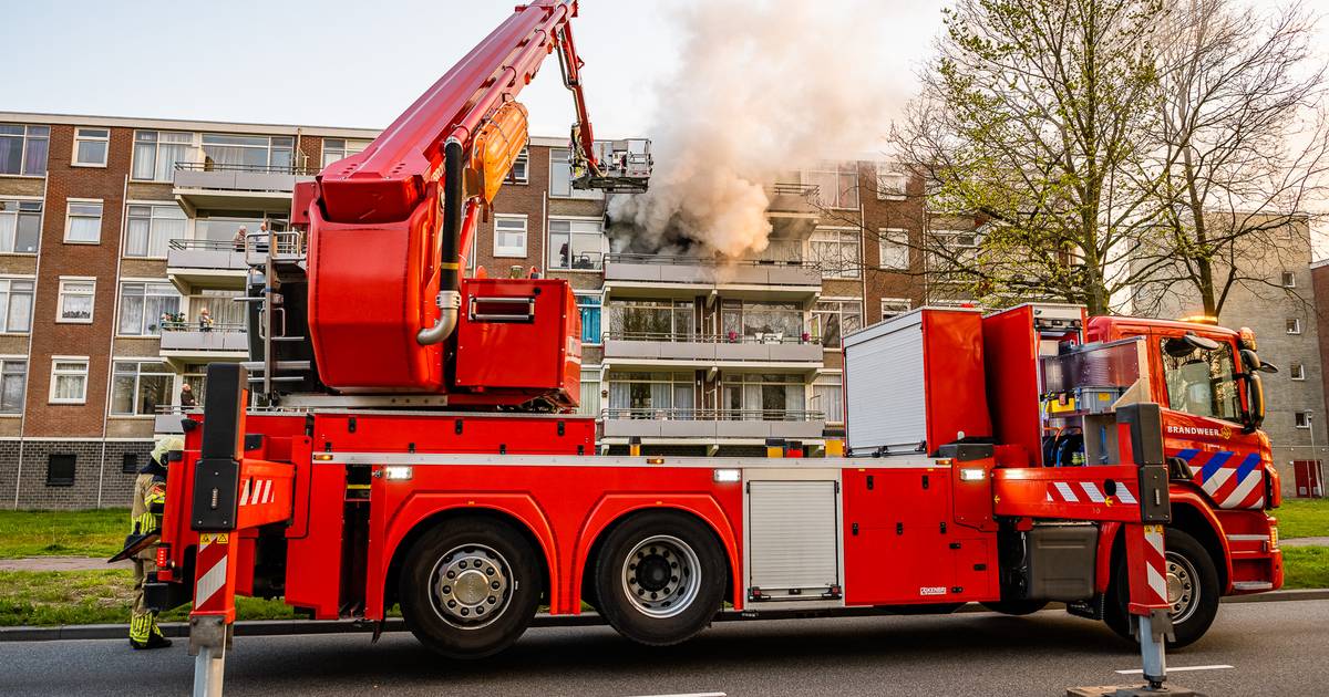 Politie: geen aanwijzing voor brandstichting in Tilburgse seniorenflat.