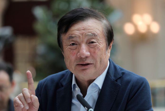 Ren Zhengfei, stichter en CEO van Huawei.