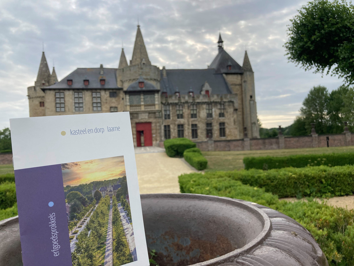 Nieuwe Erfgoedsprokkel belicht Kasteel van Laarne Foto hln.be