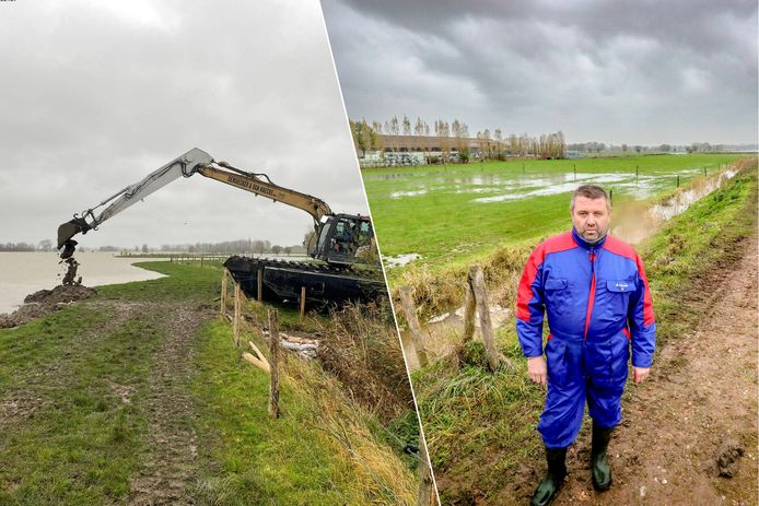 Nog niet alle gevaar geweken: Winterdijk wordt plaatselijk verstevigd ...