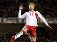 Blessé, Nicklas Bendtner est le grand absent de la liste danoise