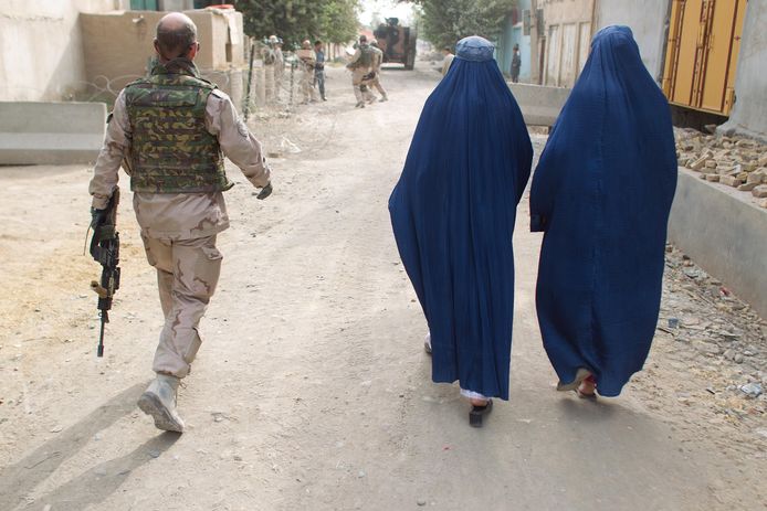 Nederlandse militairen waren onder meer actief in Kunduz om daar politieagenten op te leiden.