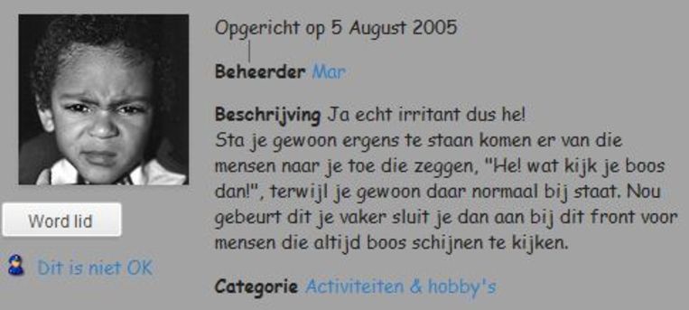 De Ik-schijn-boos-te-kijken-hyve Beeld Hyves 