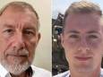 De arts Kevin Cornwell (links) en 'gevaartoerist' Miles Routledge zouden momenteel vast worden gehouden door de Taliban.