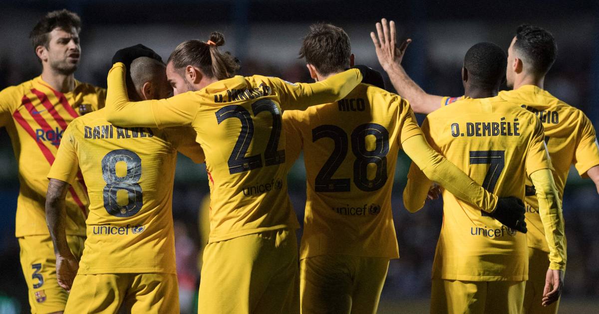 Barca prevent failure against third division team Linares Deportivo |  Foreign football