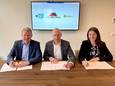 V.l.n.r. Paul van Gennip, Jurjen Sponselee en Lilian Bouman