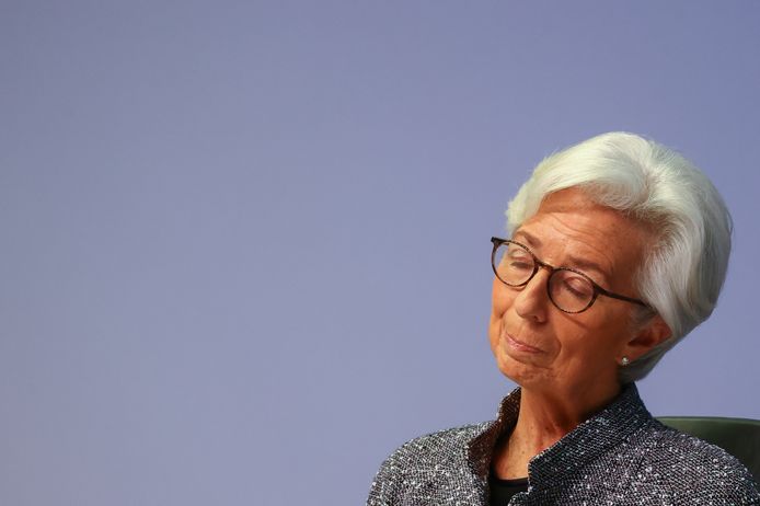 President van Europese Centrale Bank, Christine Lagarde.