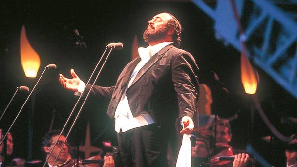 Pavarotti à Hyde Park