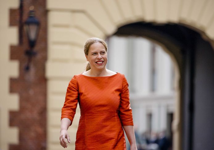 Carola Schouten, minister voor Armoedebeleid, Participatie en Pensioenen namens de ChristenUnie.